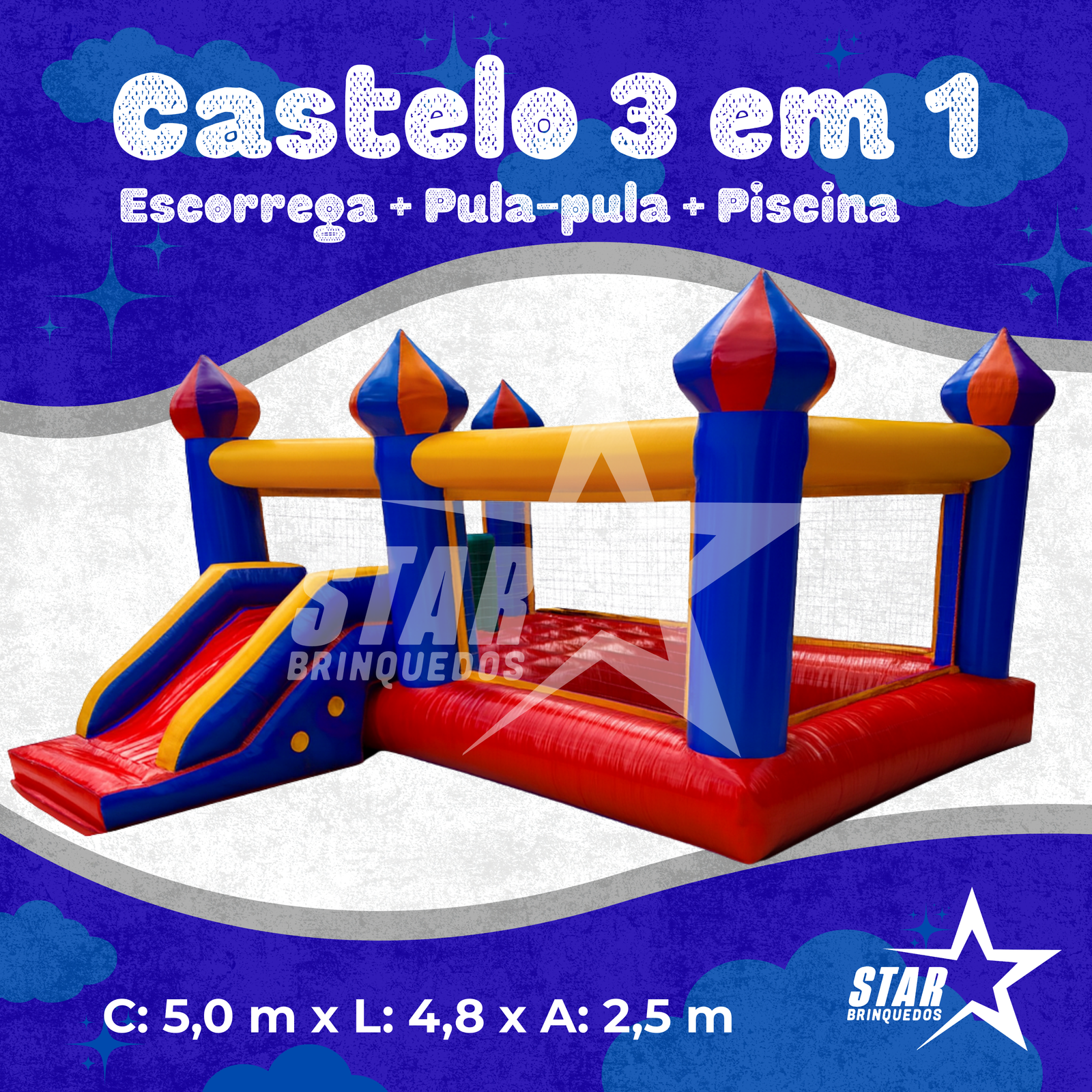 Castelo 3 em 1