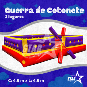 Guerra de Cotonete 2 Lugares