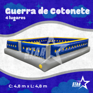 Guerra de Cotonete 4 Lugares